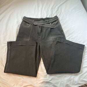 Gray jeanology baggy jeans